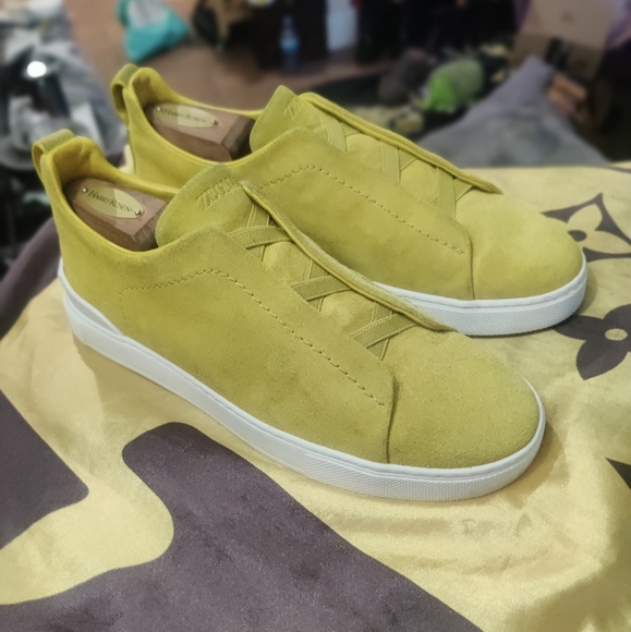 Zegna triple stitch sneakers - Picture 3 of 8